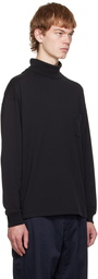 nanamica Black Kodenshi Turtleneck