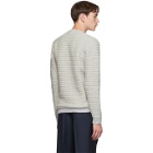 Giorgio Armani Off-White Bubble Knit Sweater