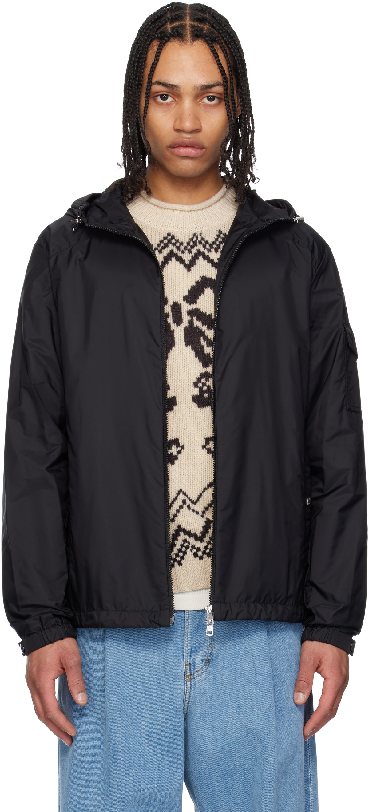 Moncler Black Etiache Jacket