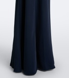 Carolina Herrera Embellished crêpe gown