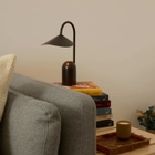 ferm LIVING Arum Portable Lamp in Dark Chocolate 