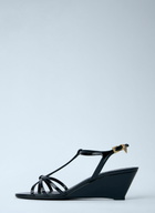 Prada Strappy Wedge Sandals