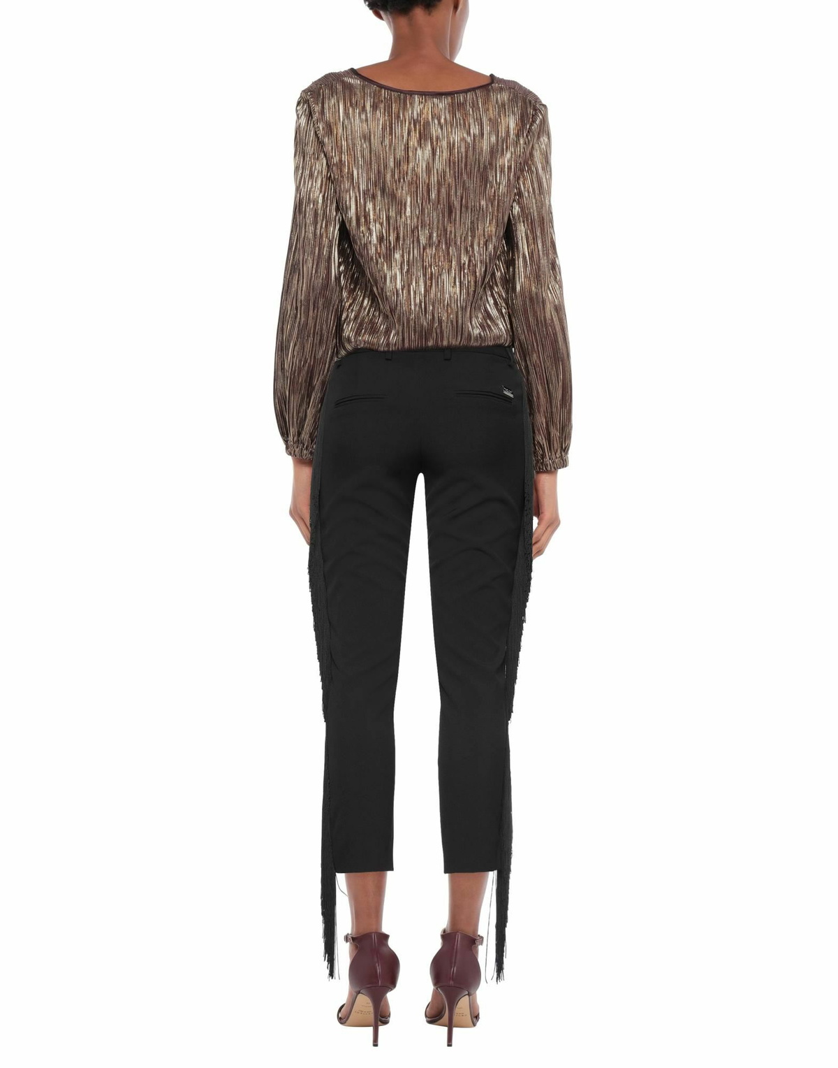 Philipp Plein Womens Pants in Black