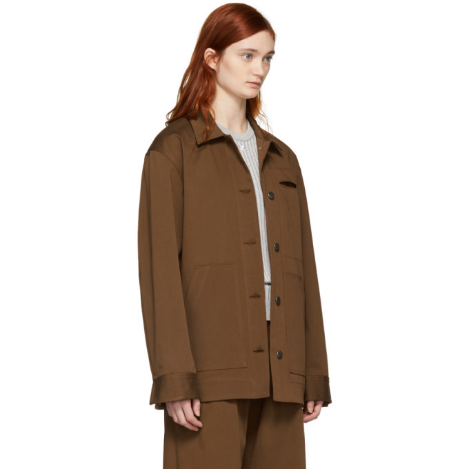 Nomia Brown Oversize Chore Jacket