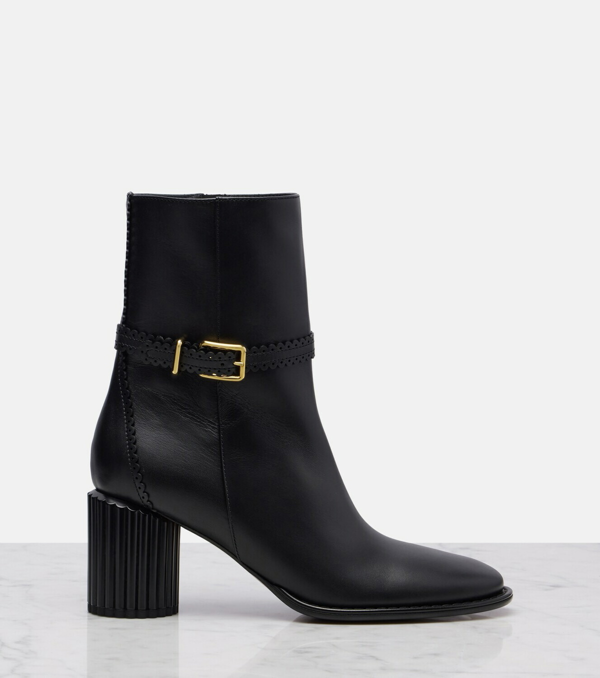 Zimmermann Eddie 70 leather ankle boots