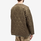 Uniform Experiment Men's Oversized Quilted Jacket in Khaki