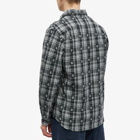 thisisneverthat Men's African Check Shirt in Black