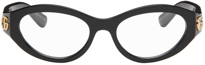 Photo: Gucci Black Cat-Eye Glasses