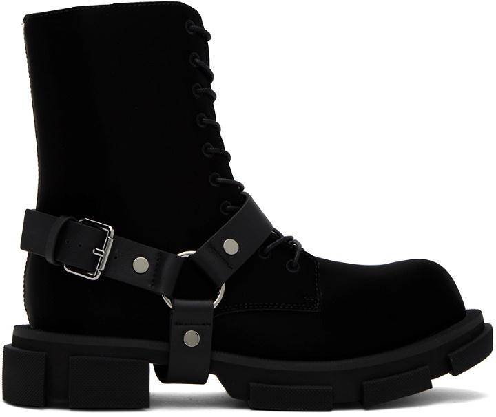 Photo: both Black Gao Harness Boots