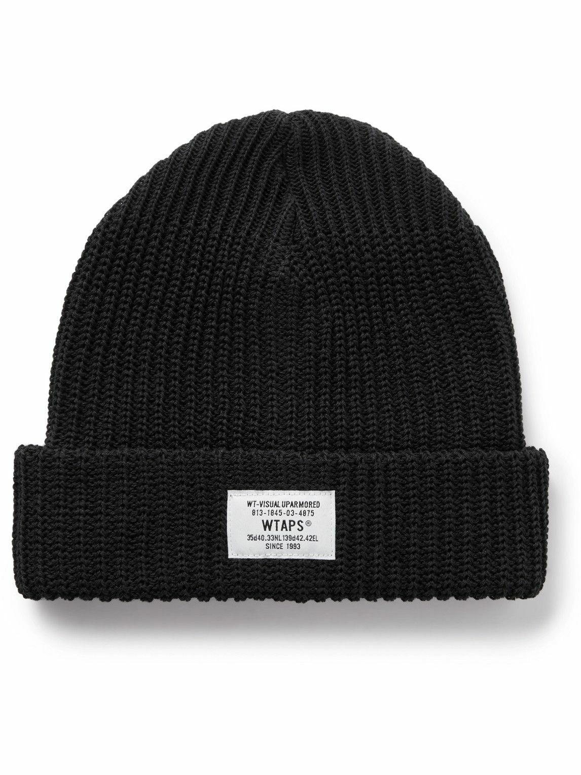 日本最大級 手錶及配件 wtaps WTAPS BEANIE 02 COOLMAX®. BLACK- SIGN