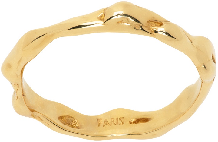 Photo: FARIS Bronze Lava Band Ring