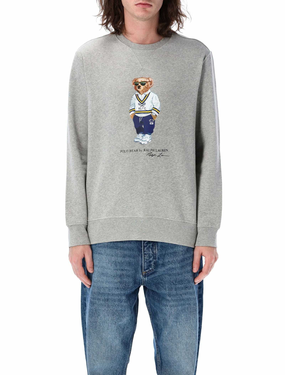 Ralph Lauren Polo Bear スウェット グレー 楽天市場】ラルフローレン POLO Ralph Lauren ポロベアー 前V