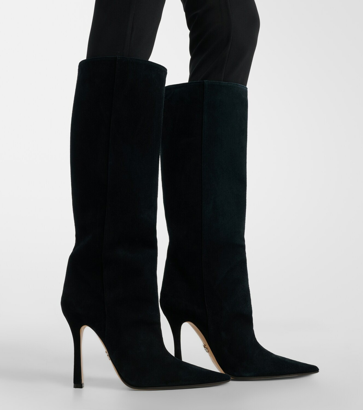 Gucci Naomi suede knee-high boots