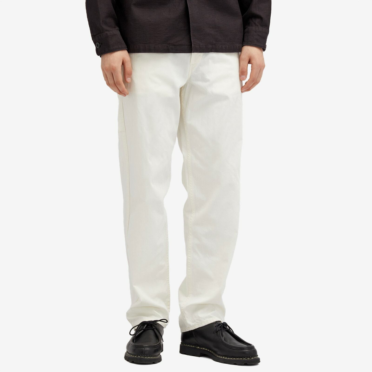 orSlow Men's French Work Pant in Ecru