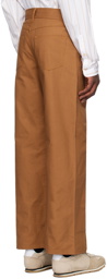 Winnie New York Tan Pleated Trousers