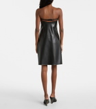 Courrèges Strapless minidress