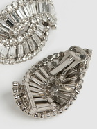 ALESSANDRA RICH Crystal Shell Earrings