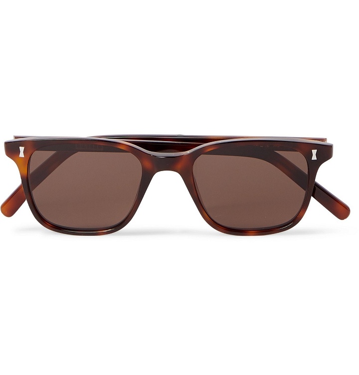 Photo: Cubitts - Weston Square-Frame Tortoiseshell Acetate Sunglasses - Brown