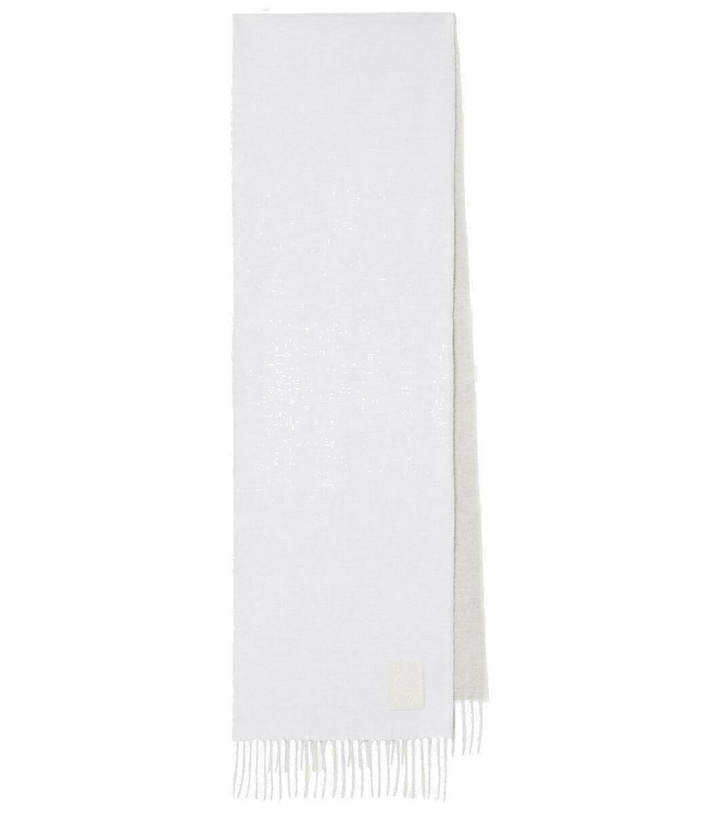 Photo: Loewe Anagram wool and cashmere scarf