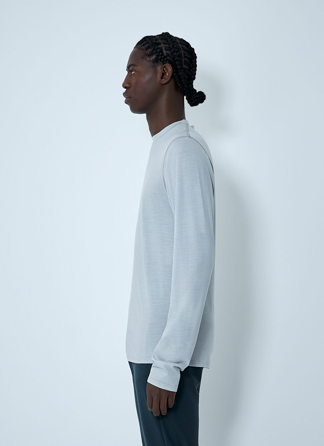 RIER Long Sleeve Crewneck Top