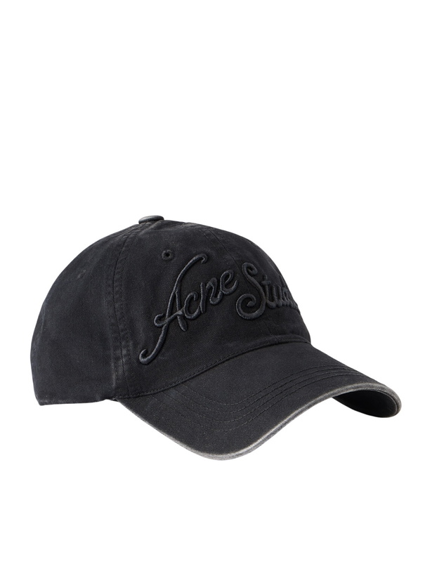 Photo: Acne Studios - Carliy Venice Logo-Embroidered Cotton Cap