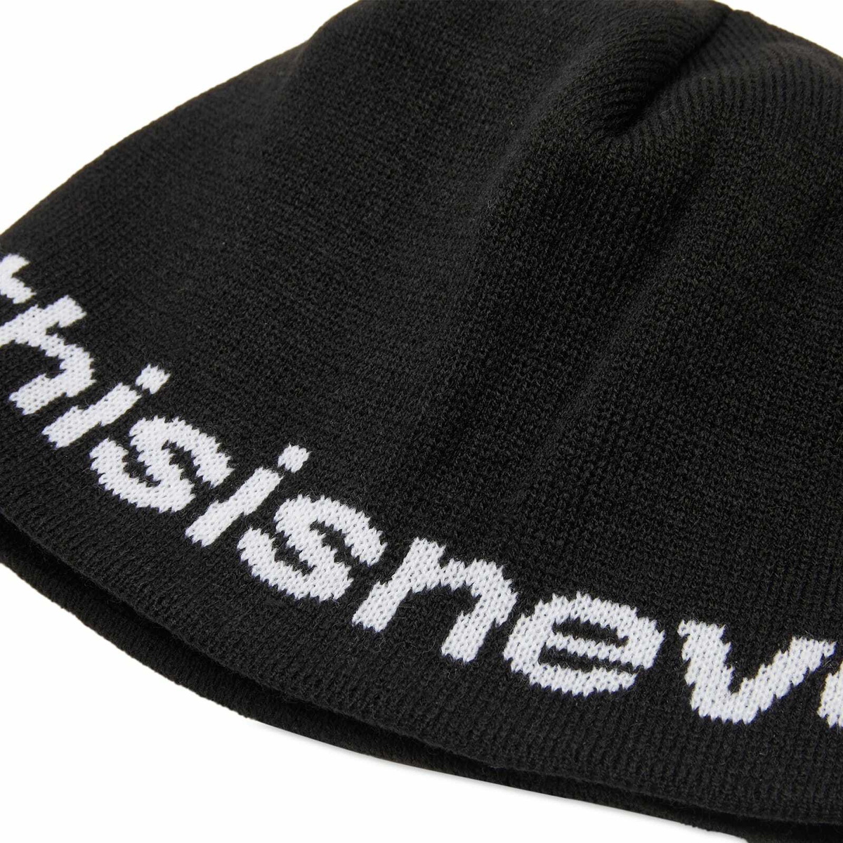 thisisneverthat Men's SP Logo Beanie in Black 