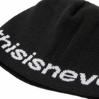 thisisneverthat Men's SP Logo Beanie in Black 