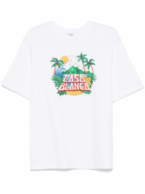 Photo: Casablanca Printed T-Shirt