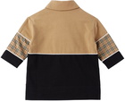 Burberry Baby Beige & Black Mandie Shirt