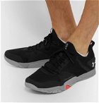 Under Armour - UA TriBase Reign 2 Mesh and Rubber Sneakers - Black