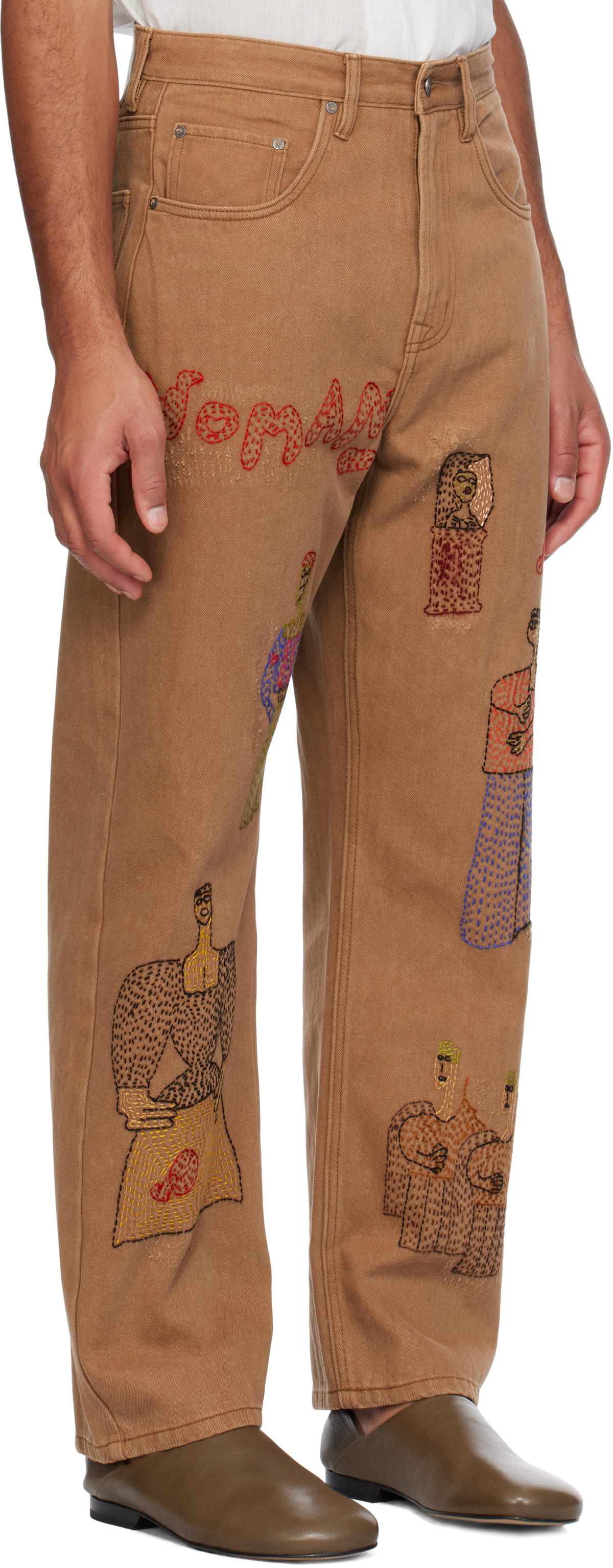 Glass Cypress Brown 'Woman' Jeans