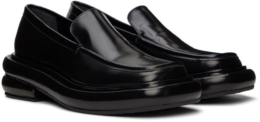靴 ECKHAUS LATTA Black Stacked Loafers Eckhaus Latta Black Stacked Loafers Eckhaus Latta