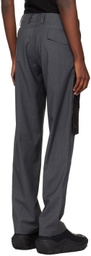 Olly Shinder Gray Knife Pocket Cargo Pants