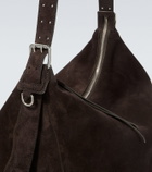 Lemaire Belted suede shoulder bag