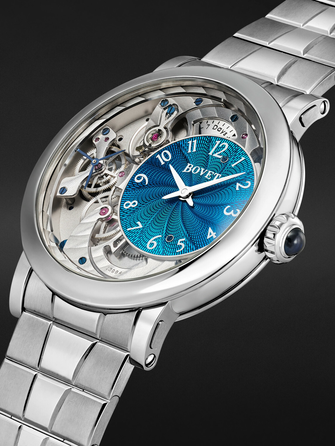 Bovet - Récital 12 Hand-Wound Titanium Watch, Ref. No. R12C2-0004