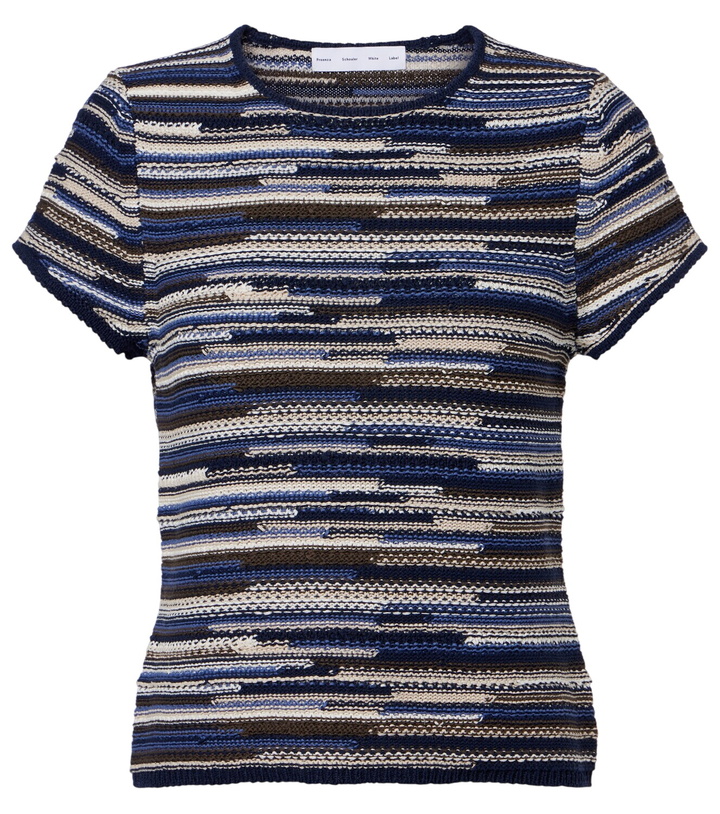 Photo: Proenza Schouler White Label Veya knitted T-shirt