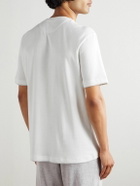 Eleventy - Giza Cotton-Jersey T-Shirt - White