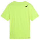 Nike Aeroswift Short Sleeve T-Shirt in Volt/Black