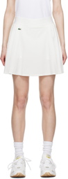 Lacoste White Golf Skirt