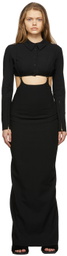 Jacquemus Black La Montagne 'La Robe Draio' Dress