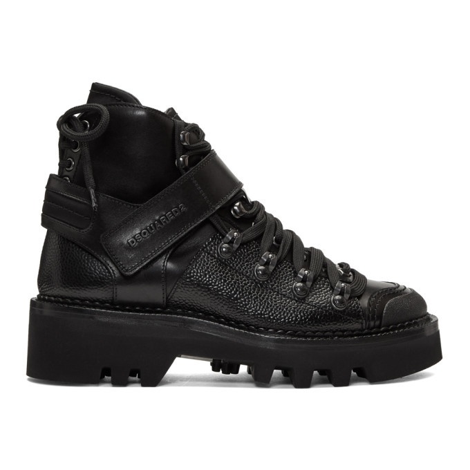 Photo: Dsquared2 Black Country Mountain Boots