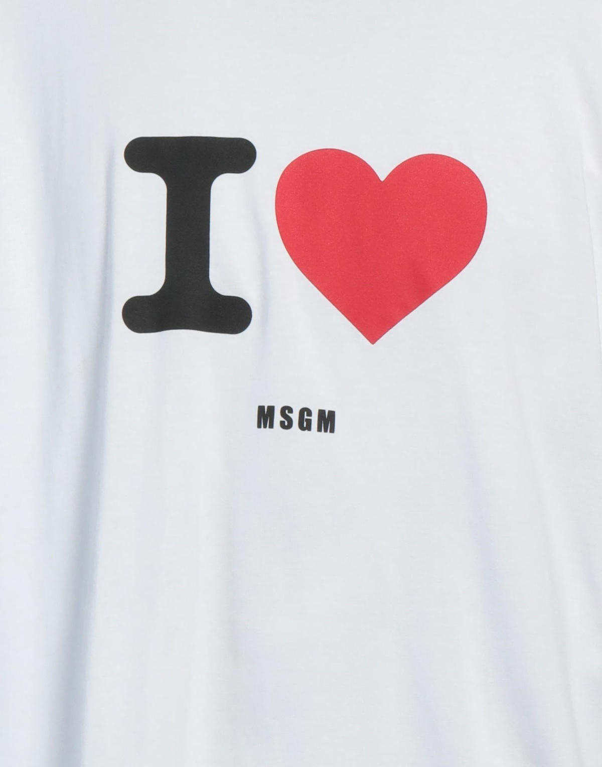Msgm Mens T-shirt in White