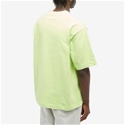 Acne Studios Men's Extorr Stamp T-Shirt in Fluo Green