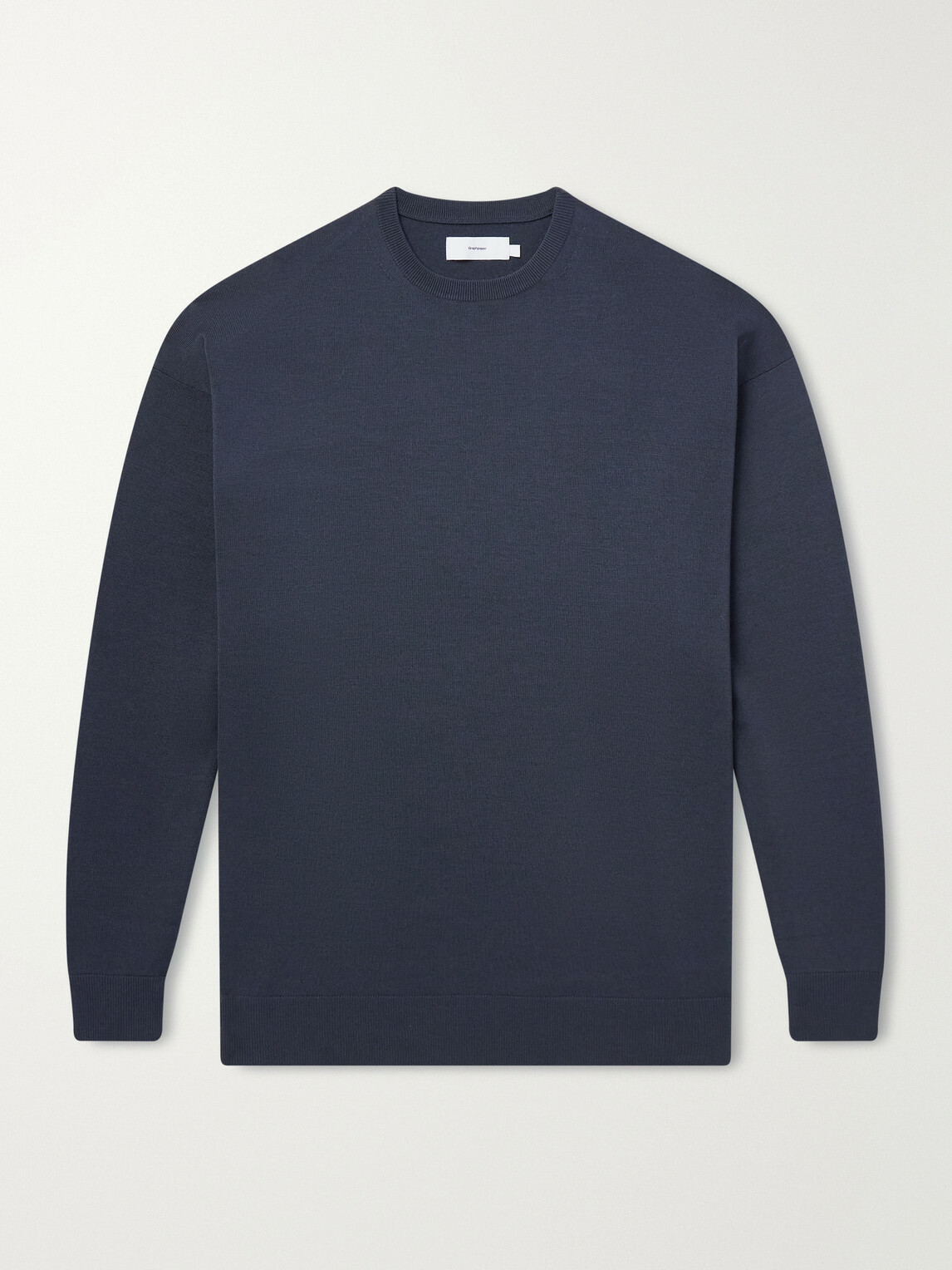 Graphpaper - Wool Sweater - Blue