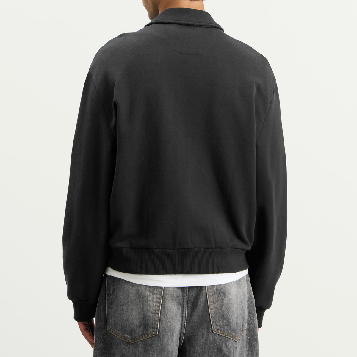 Acne Studios Men's Fokot U Zip 1996 Jacket in Faded Black