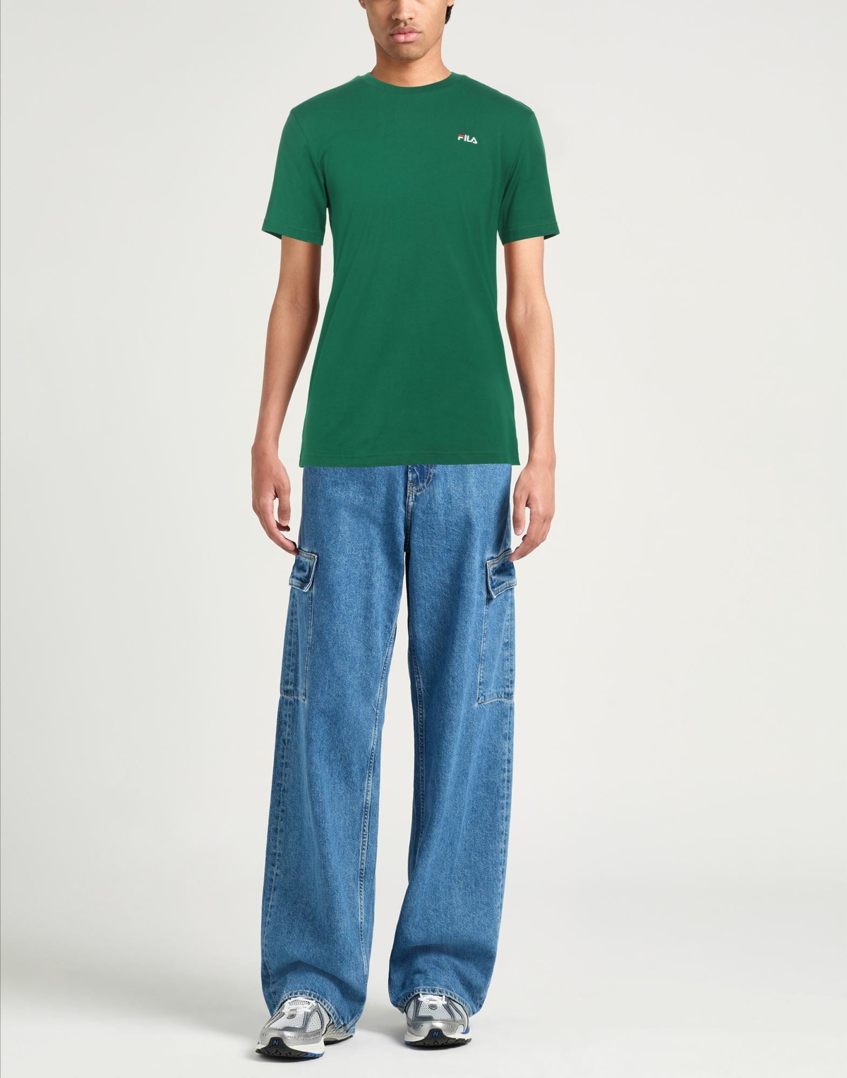 Fila Mens T-shirt in Green