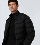 Versace Barocco jacquard puffer jacket
