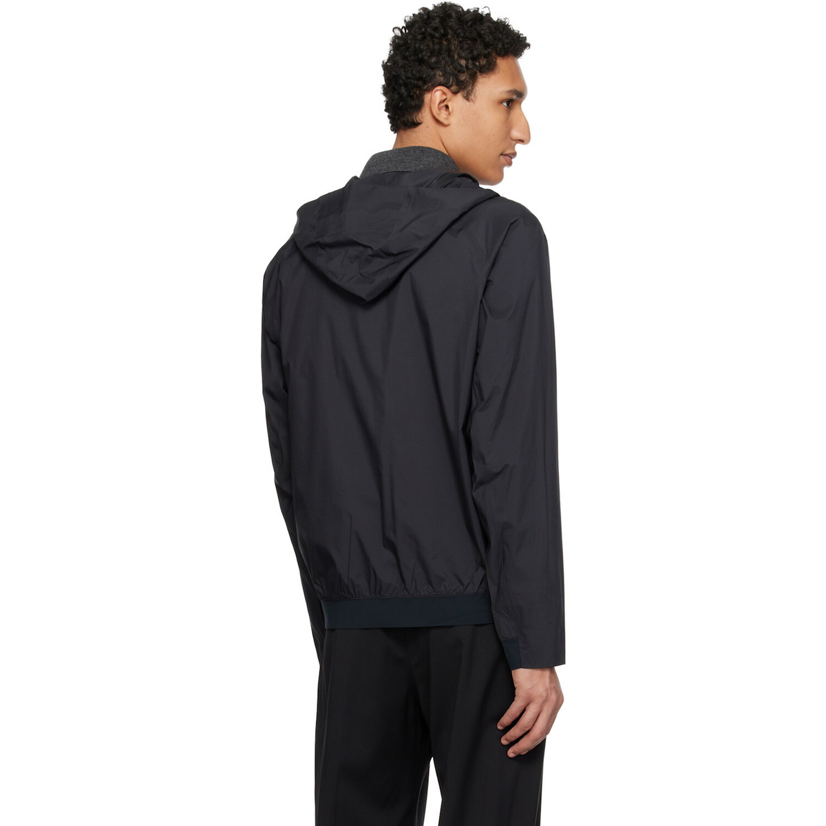 Veilance Black Demlo Hoody Jacket