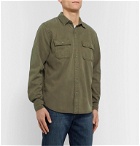 FRAME - Lyocell and Cotton-Blend Shirt - Green