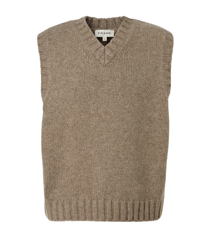 Photo: Frame Yak and wool sweater vest